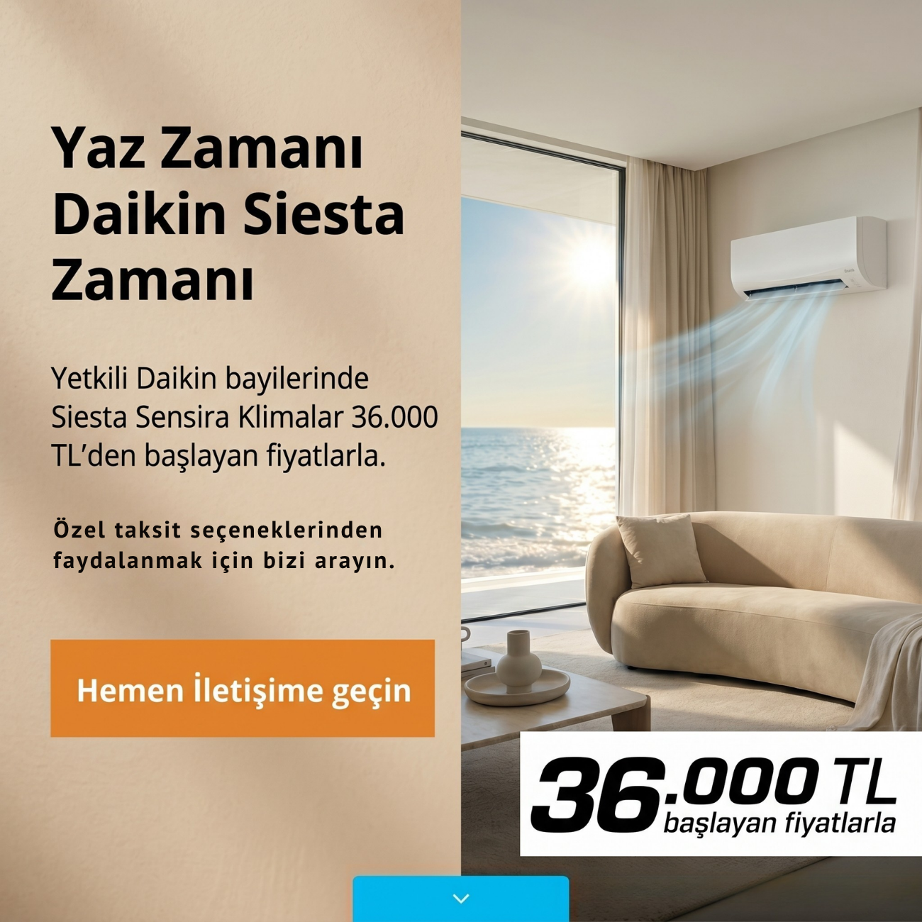 Daikin Klima Kampanyası